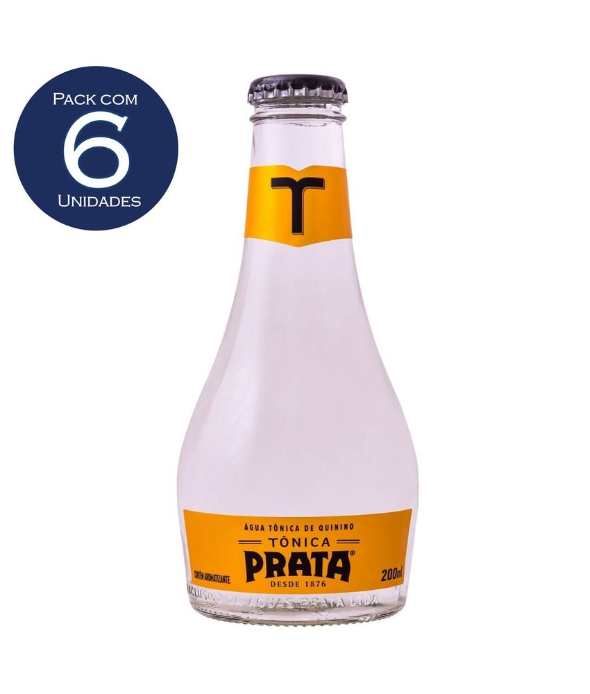 TONICA PRATA VIDRO 200ml